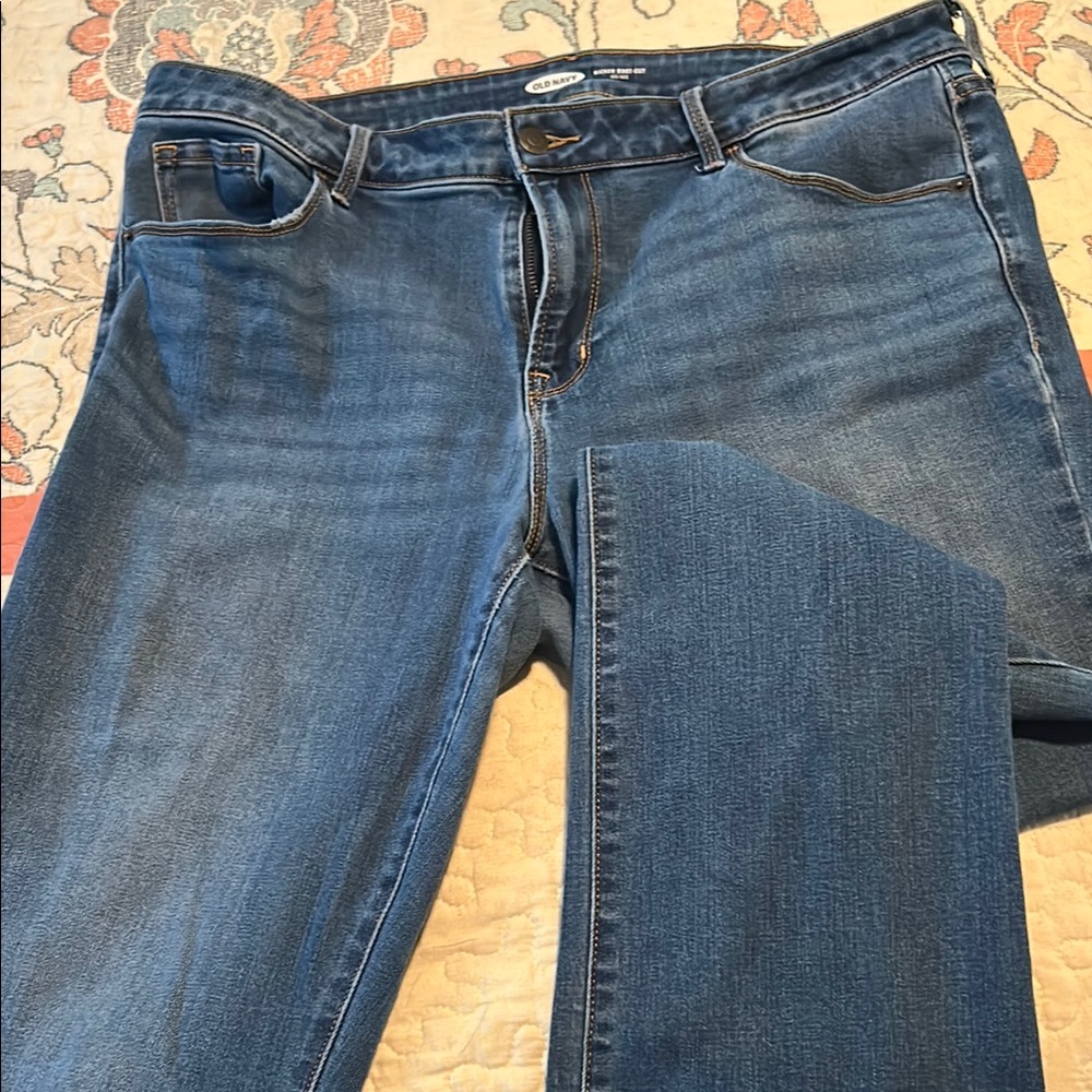 Old Navy Blue Skinny Jeans Versatile Everyday Wear